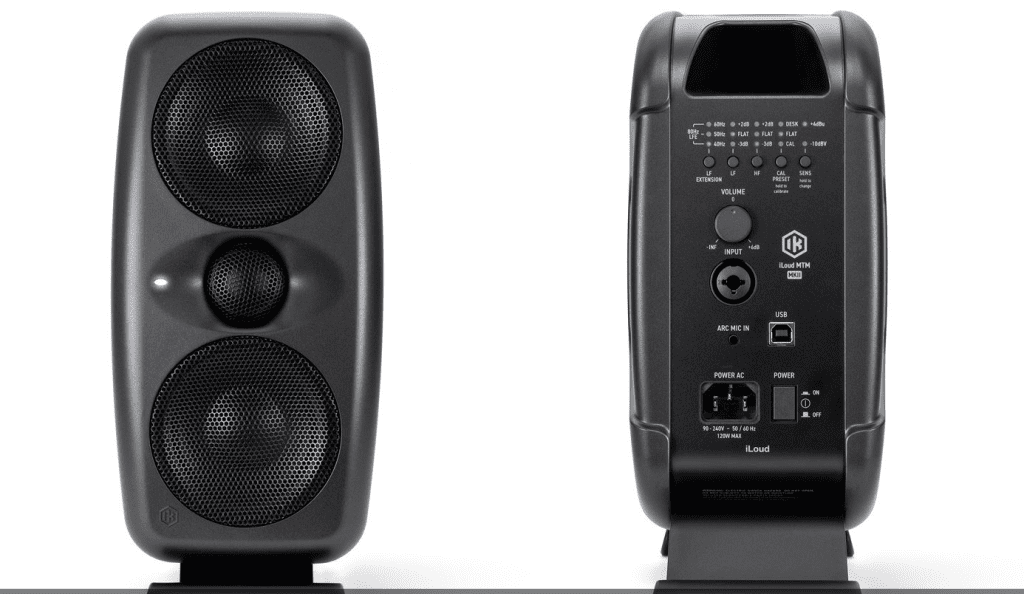 Fronte e retro delle iLoud MTM MKII