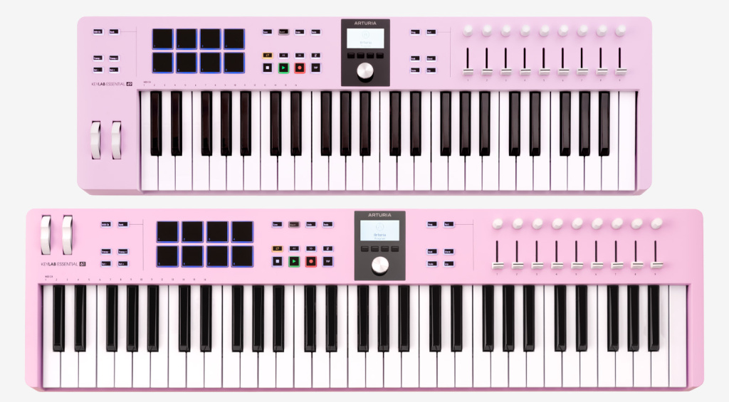 Arturia KeyLab Essential mk3 Rose Quartz