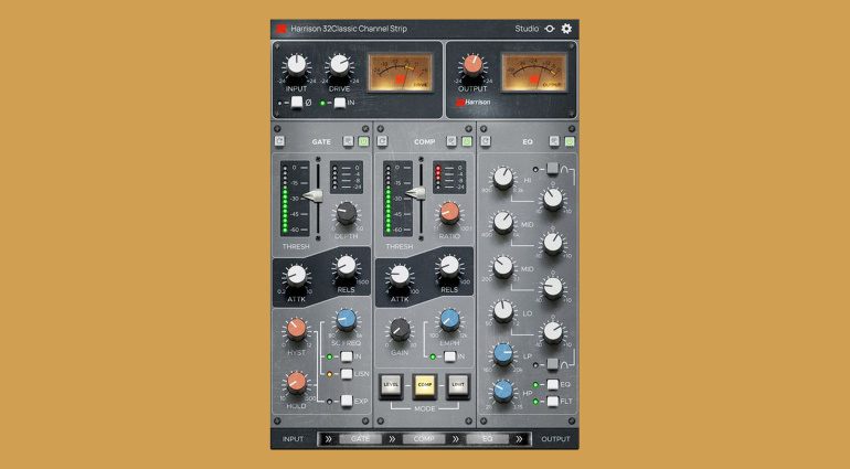 Harrison Consoles 32Classic Channel Strip - Ora Disponibile!