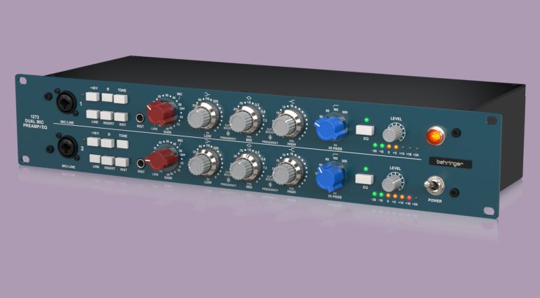 Behringer 1273: preamplificatore a 2 canali in stile Neve 1073