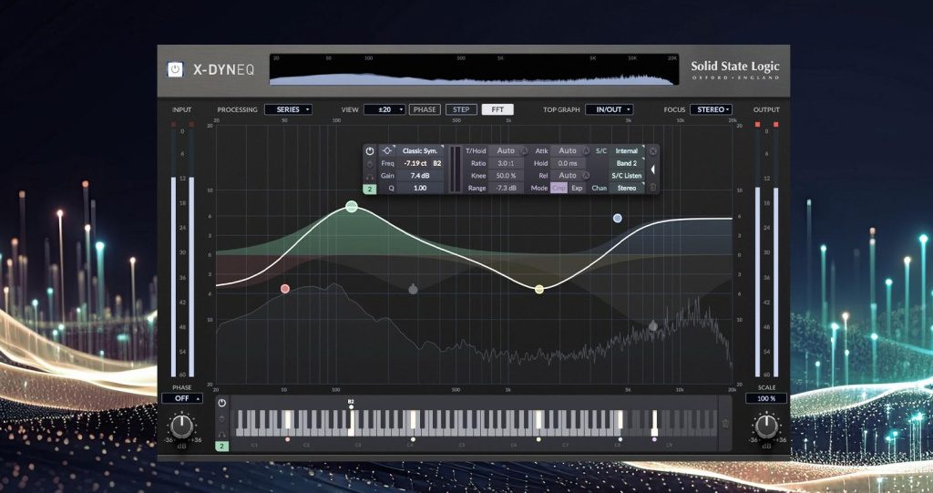 SSL X-DynEQ è il nuovo plugin top di gamma per l'EQ