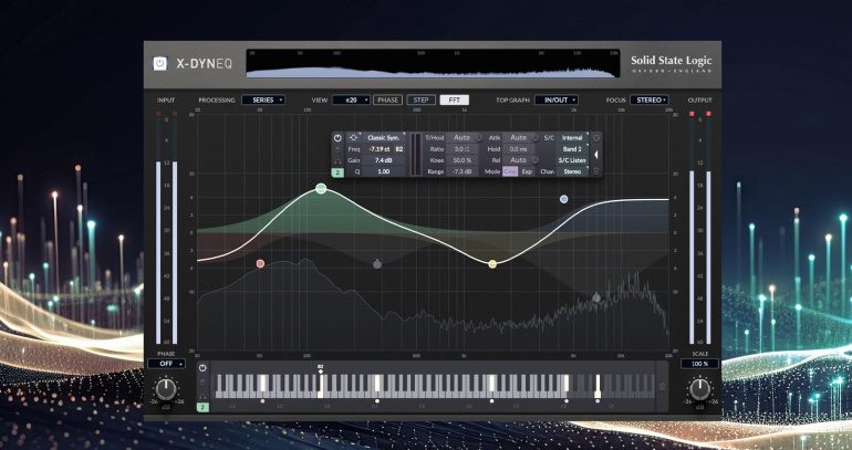 SSL X-DynEQ è il nuovo plugin top di gamma per l'EQ
