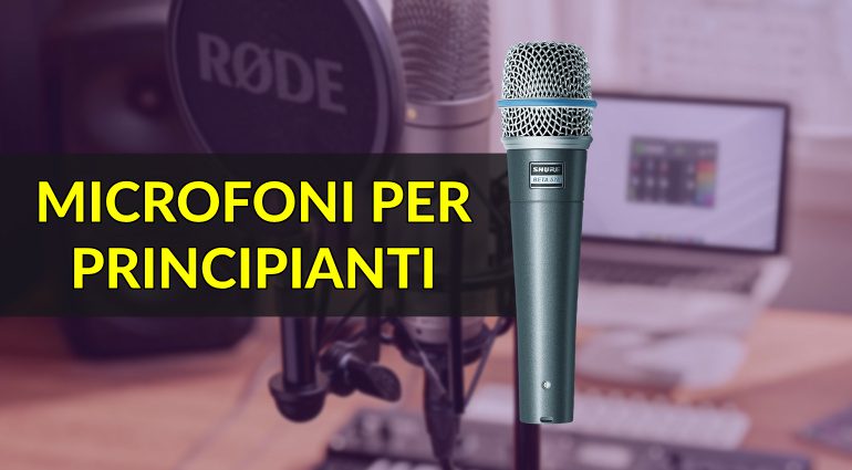 Home Recording: i migliori microfoni per voce adatti ai principianti