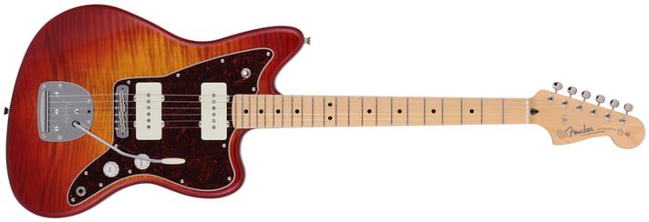 Fender Hybrid II Jazzmaster - Sunset Orange Transparent