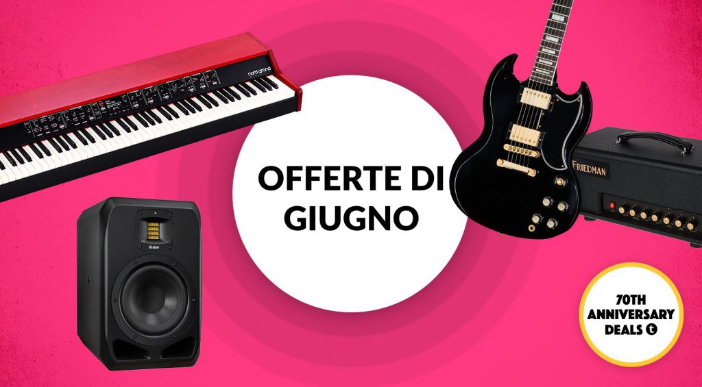 Offerte di Giugno - 70º Anniversario di Thomann