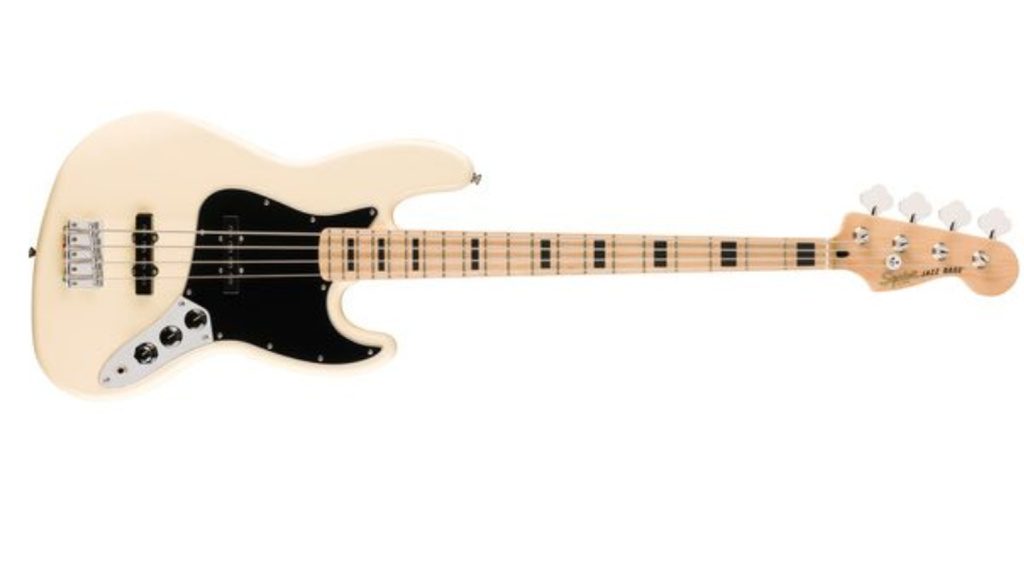 Affinity Jazz Bass in Olympic White