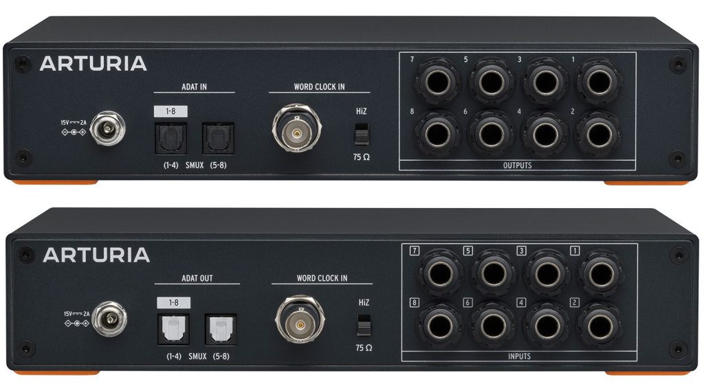 Arturia AudioFuse X8 - pannello posteriore