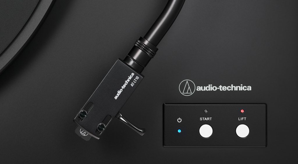 Sul portatestina dell'AT-LT10 è possibile installare diversi pickup