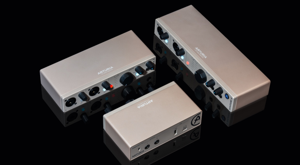 Arturia MiniFuse Champagne Series