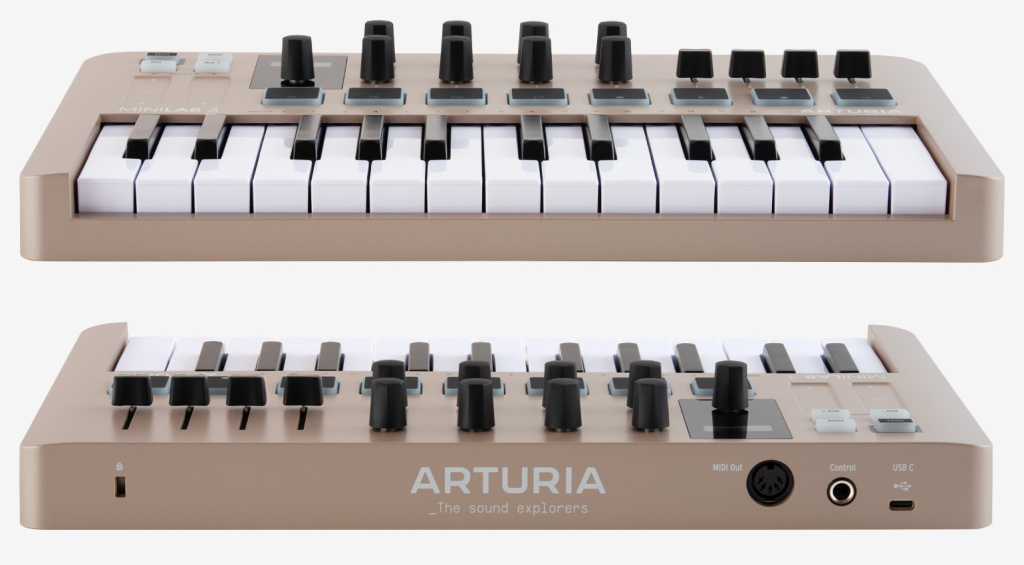 Arturia MiniLab 3 Champagne