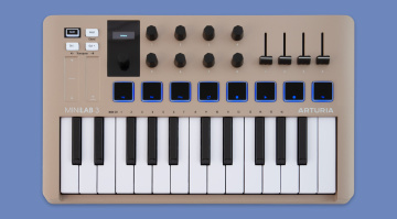 Arturia MiniLab 3 Champagne: nuova colorazione per il controller