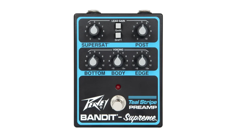 Peavey Preamp: Bandit Supreme Teal Stripe
