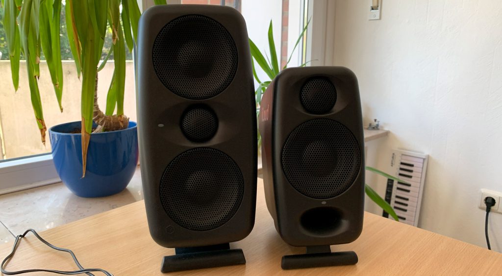 Il nuovo Loud Micro Monitor Pro accanto al mio iLoud MTM MKII