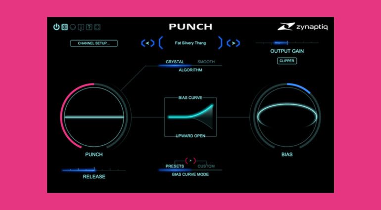 PUNCH: un nuovo approccio alla dinamica con il Perfect Transient Shaper di Zynaptiq!