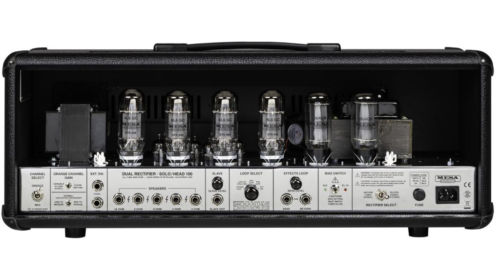 Il retro della Dual Rectifier