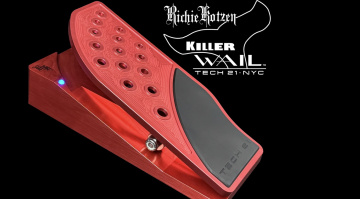 Tech 21 Richie Kotzen Killer Wail Wah: piccolo e potente con tecnologia a sensore ottico!