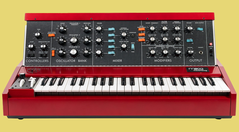 Geddy Lee Minimoog Model D: edizione speciale per i fan dei Rush