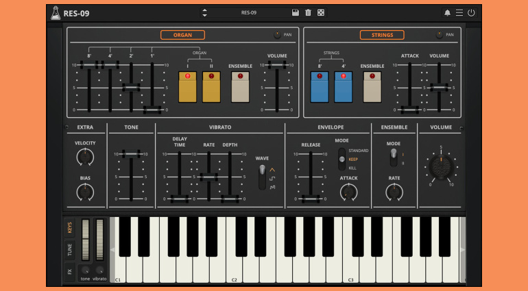 Audiothing RES-09: String Machine vintage per la tua DAW