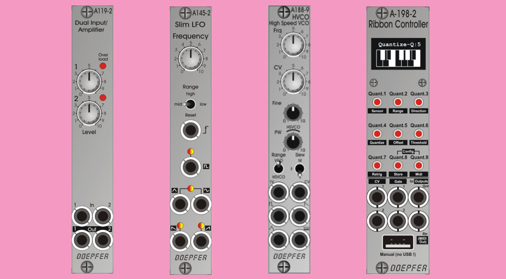 Nuovi moduli Doepfer per il Superbooth