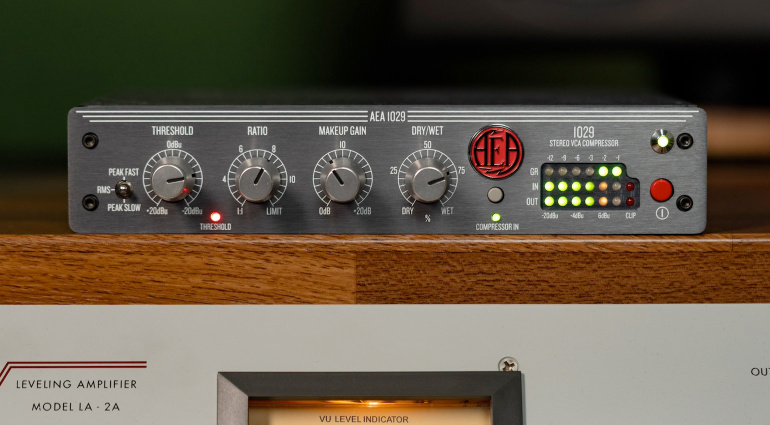 AEA 1029: piccolo compressore VCA stereo, grande suono