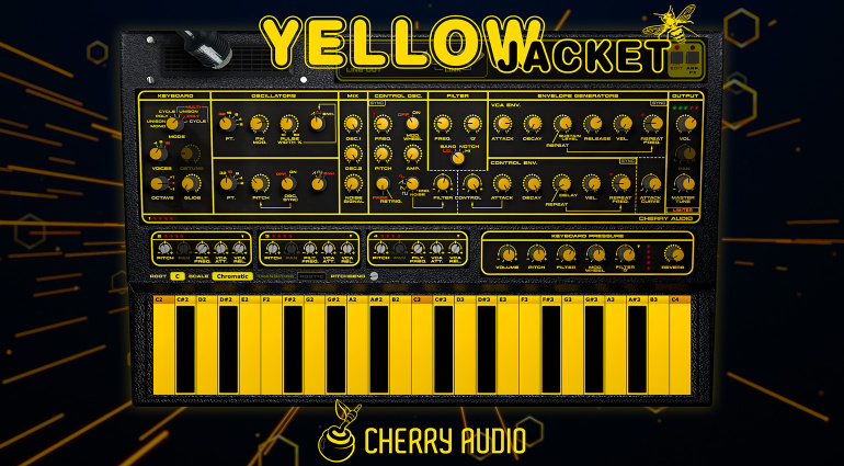Cherry Audio Yellowjacket: un classico dei sintetizzatori inglesi reinterpretato