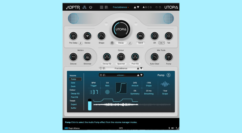 ADPTR Audio Utopia: Plugin innovativo per nuovi paesaggi sonori