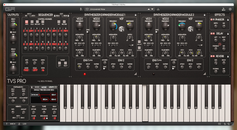 GForce Oberheim TVS Pro: il classico synth duofonico come plugin!