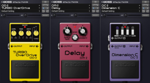 BOSS Effects Pedals Plugin si aggiorna