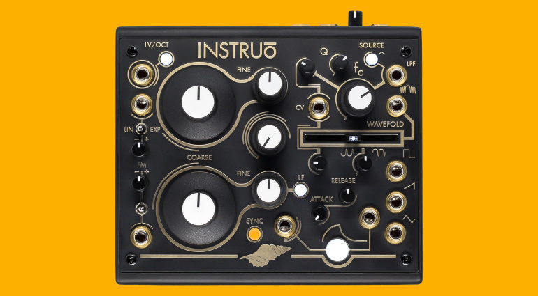 Instruo Seashell: synth desktop semi-modulare con Total Recall