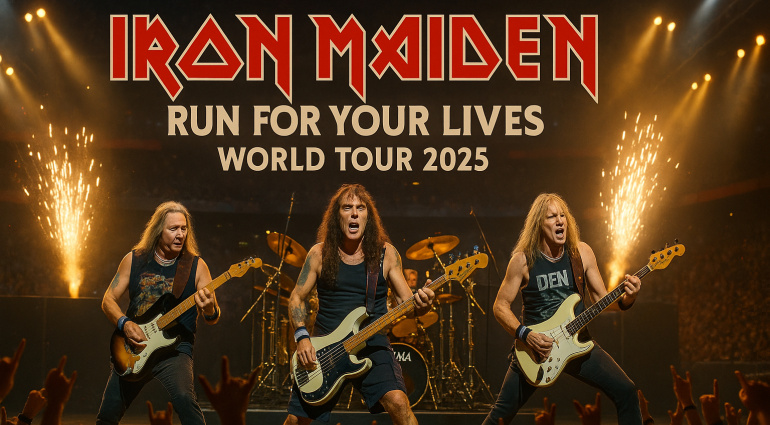 Iron Maiden Padova 2025: tutto sulla data italiana del Run For Your Lives Tour 2025
