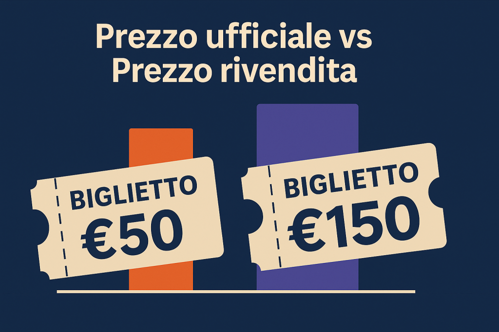 A causa del secondary ticketing il prezzo dei biglietti sale esponenzialmente!