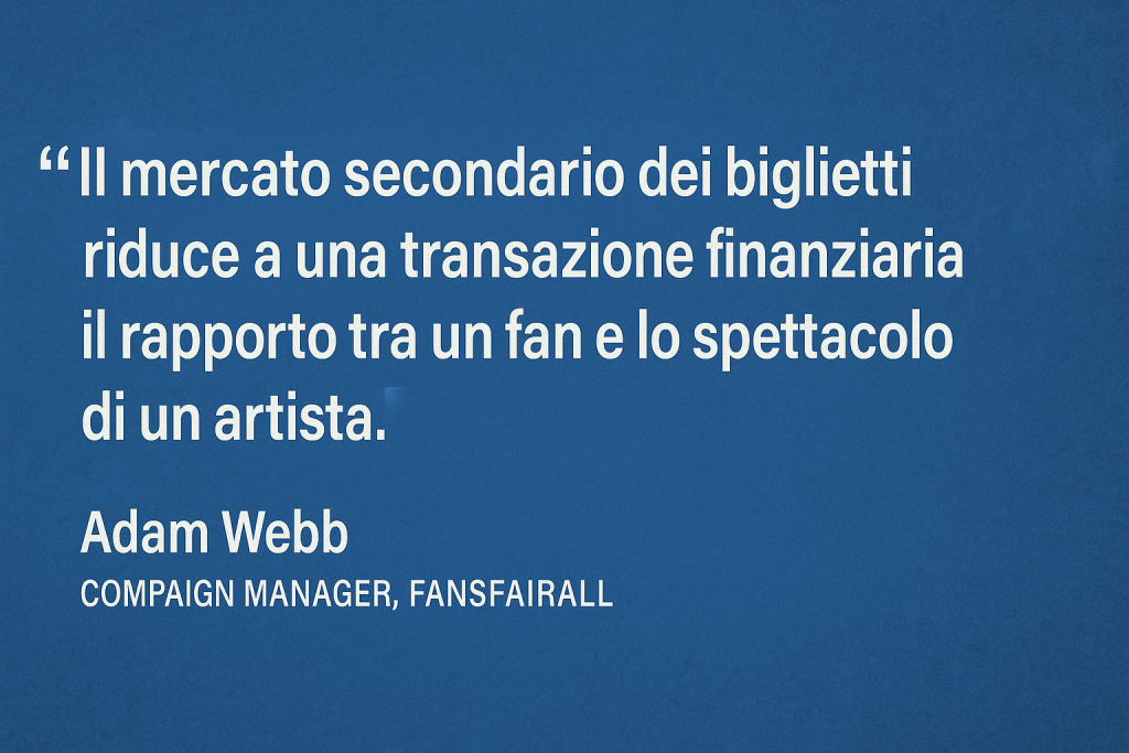 La dichiarazione di Adam Webb