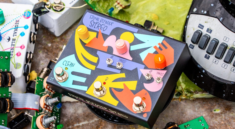 OBNE Signal Blender Stereo: i tuoi pedali in parallelo!