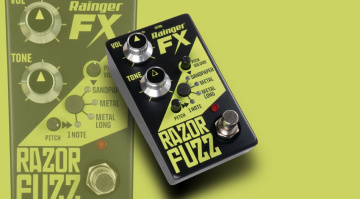 Rainger FX crea un 2-in-1: Razor Fuzz con Plettro Digitale!