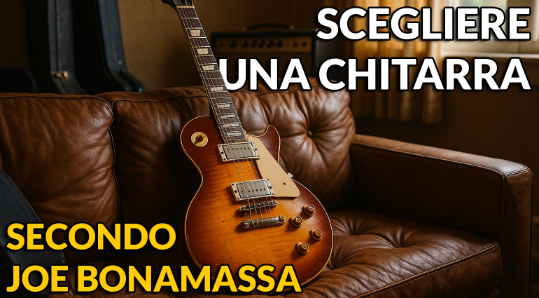 Joe Bonamassa: come scegliere la chitarra giusta (secondo chi le ha provate tutte)