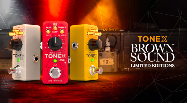 Tonex Brown Sound: il suono che ha cambiato il rock ora è tuo