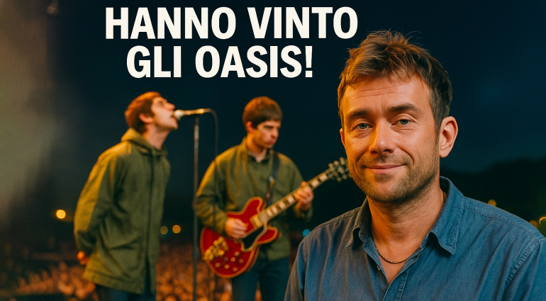 Shock Britpop: Damon Albarn si arrende, «Hanno vinto gli Oasis!»