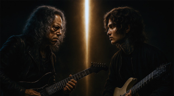 Il botta e risposta fra Kirk Hammett e Tim Henson infiamma i fan: «Boomer bends?»