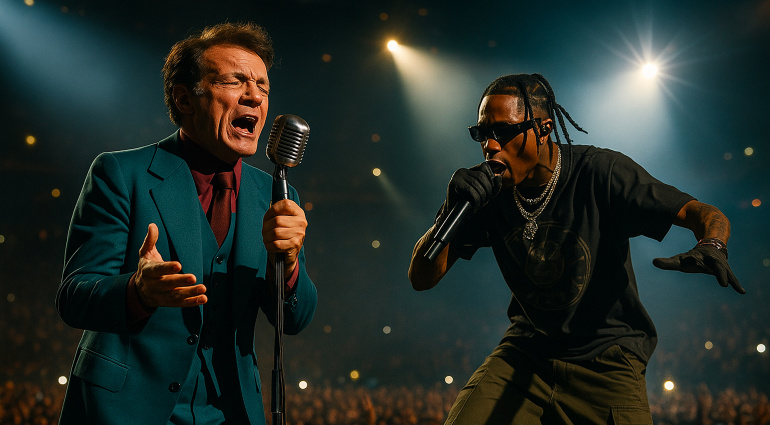 Massimo Ranieri nel nuovo disco di Travis Scott? È successo davvero!