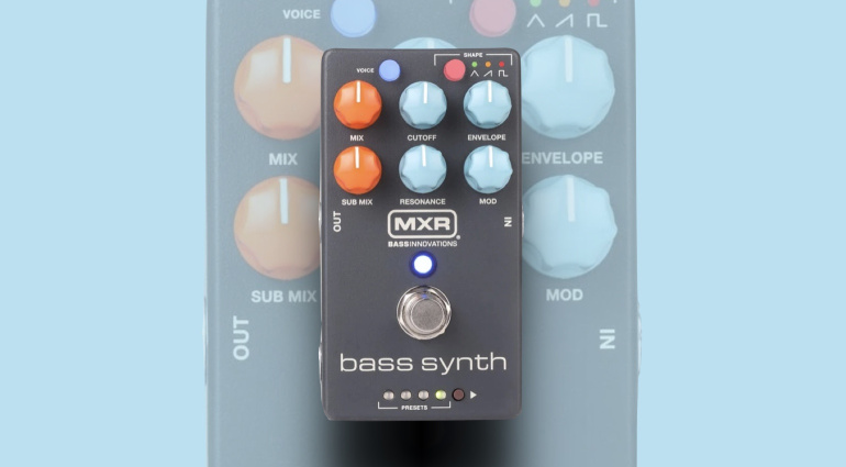 MXR Bass Synth: 8 suoni classici di synth bass
