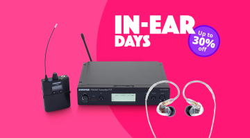 Thomann In-Ear Days 2025: sconti imperdibili su monitor in-ear