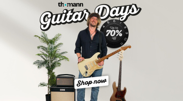 Thomann Guitar Days: più di 500 offerte, fino al 70% di sconto!
