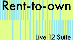 Ableton Live 12 Suite Rent-to-Own: solo 25€ al mese!