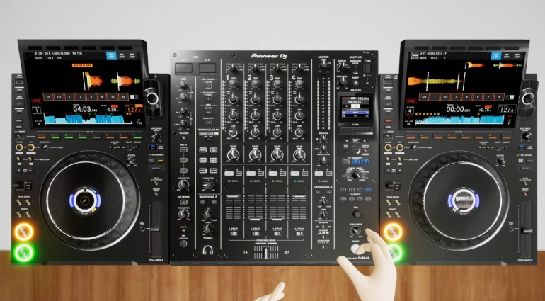 AlphaTheta CDJ-3000X: ora anche in VR