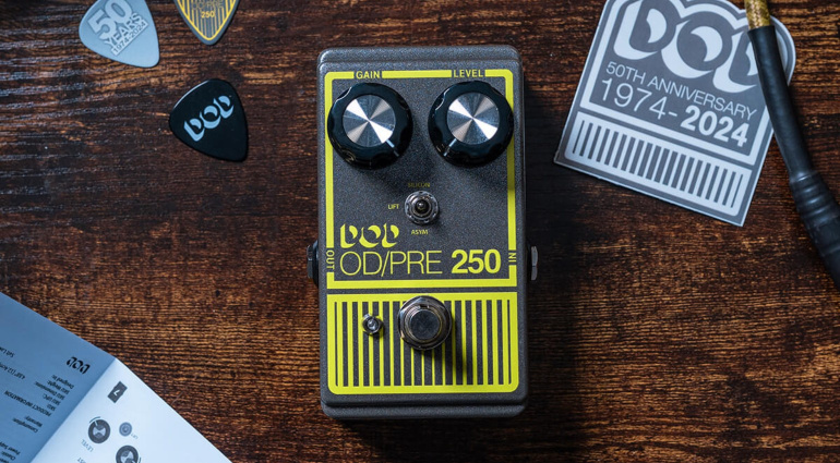 DOD Overdrive Preamp 250-X: la 10ª generazione di una leggenda
