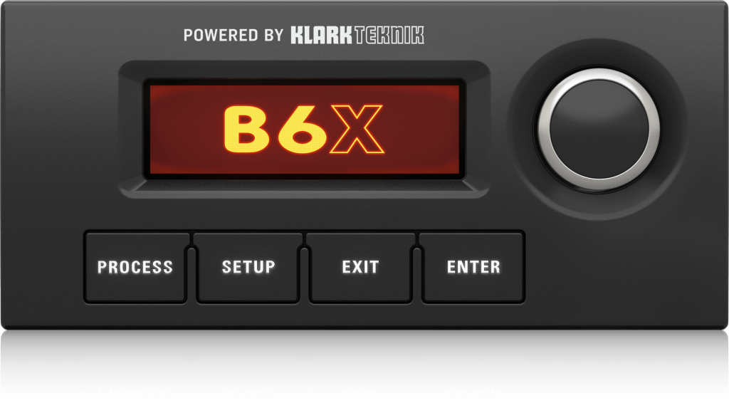 Il display del B6X