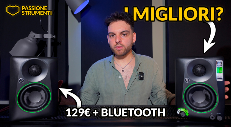 Mackie CR3.5BT: migliori monitor entry-level con Bluetooth?