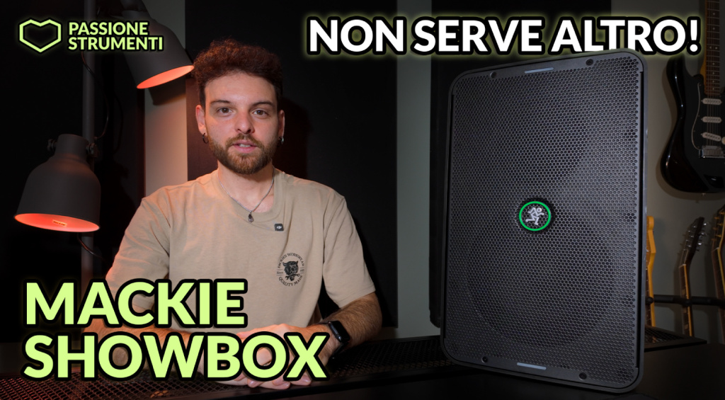 Mackie ShowBox: l’all-in-one che sostituirà il tuo intero setup