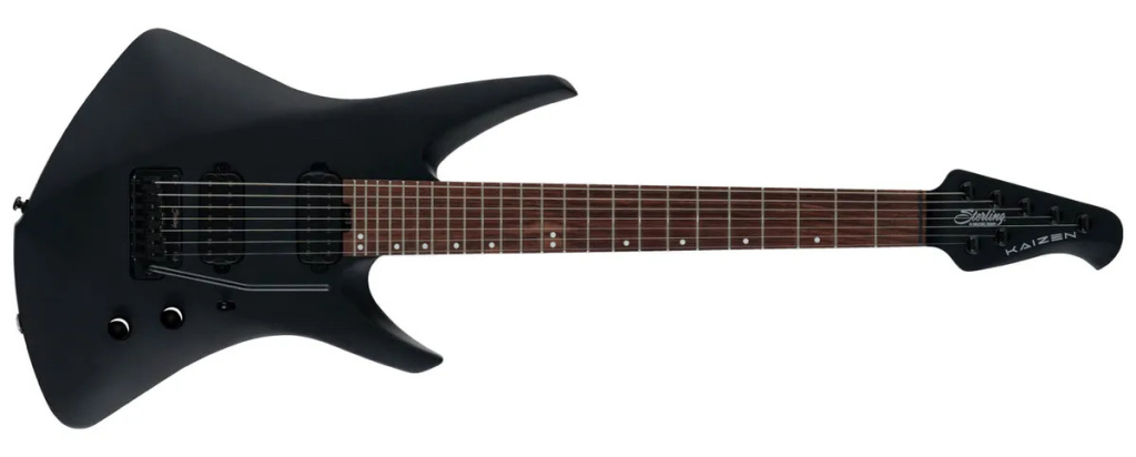 Sterling by Music Man Stealth Black 7 corde