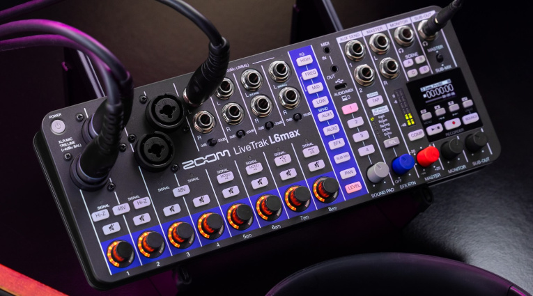 Zoom LiveTrak L6max: un mixer portatile difficile da battere